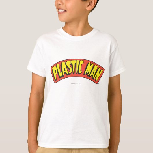 Plastic Man-logo T-shirt (Voorkant)