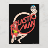 Plastic Man Rubbernek Briefkaart (Voorkant)