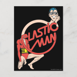Plastic Man Rubbernek Briefkaart