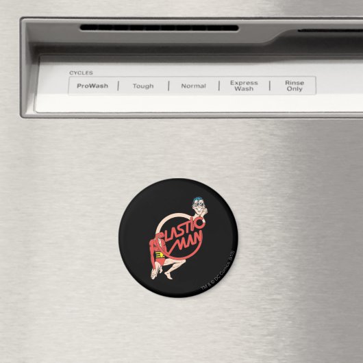 Plastic Man Rubbernek Magneet (Insitu (Vaatwasser))