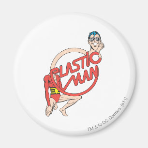 Plastic Man Rubbernek Magneet