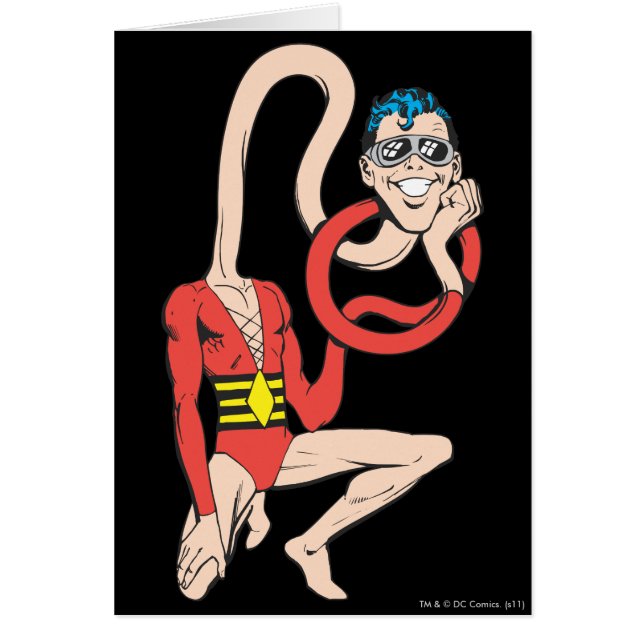 Plastic Man Rubbernek Pose (Voorkant)