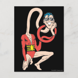 Plastic Man Rubbernek Pose Briefkaart