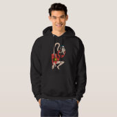 Plastic Man Rubbernek Pose Hoodie (Voorkant volledig)