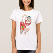 Plastic Man Rubbernek Pose T-shirt (Voorkant)