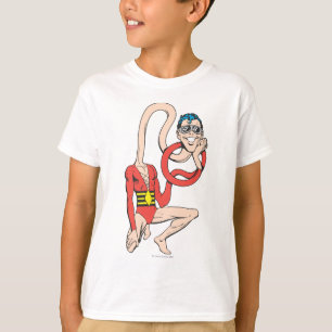 Plastic Man Rubbernek Pose T-shirt