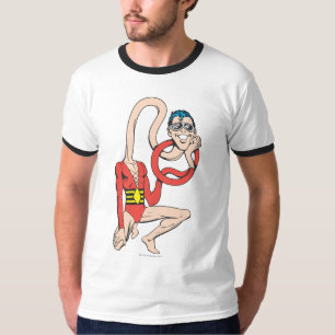 Plastic Man Rubbernek Pose T-shirt