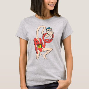 Plastic Man Rubbernek Pose T-shirt