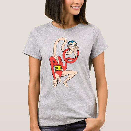 Plastic Man Rubbernek Pose T-shirt (Voorkant)