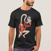 Plastic Man Rubbernek Pose T-shirt (Voorkant)