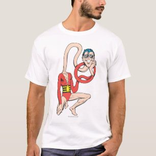 Plastic Man Rubbernek Pose T-shirt