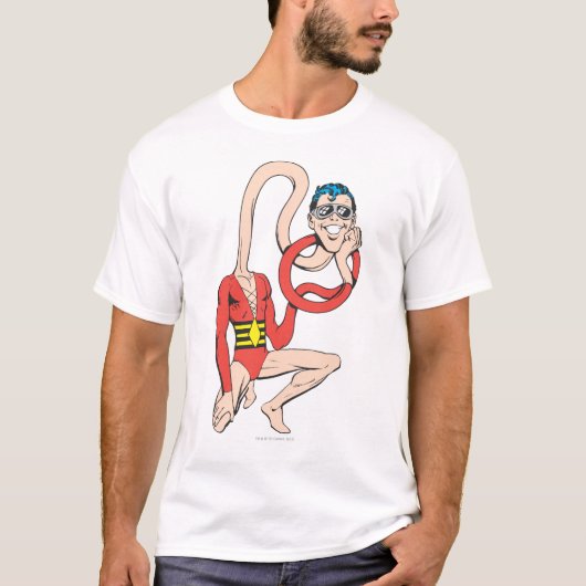 Plastic Man Rubbernek Pose T-shirt (Voorkant)