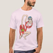 Plastic Man Rubbernek Pose T-shirt (Voorkant)