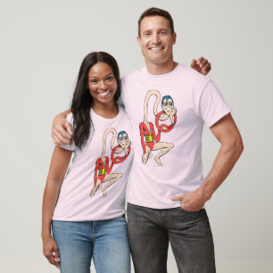 Plastic Man Rubbernek Pose T-shirt