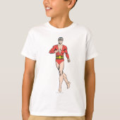 Plastic Man Staan T-shirt (Voorkant)