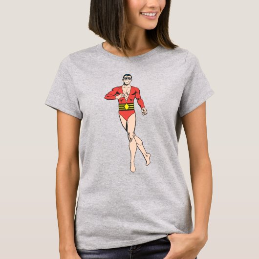 Plastic Man Staan T-shirt (Voorkant)