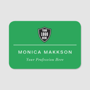 Plastic naamtag Magnetic of Pin Custom Logo Naamplaatje