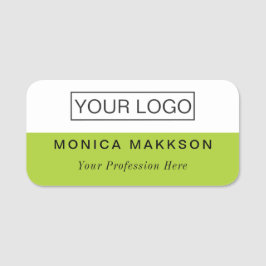 Plastic naamtag Magnetic of Pin Custom Logo Naamplaatje