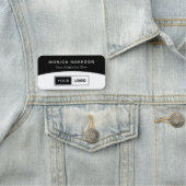 Plastic Name Tag Magnetic  (In situ)