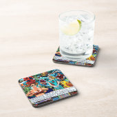 Plastic ONDERZETTER-PK/6FRIENDSHIP,SHENANIGANS Onderzetter (Rechterzijde)