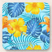 Plastic Onderzetter Tropische handpalmen Print (Voorkant)