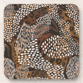 Plastic Onderzetters Dierenprint (Voorkant)