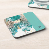 plastic onderzetters met hoog glansgehalte met kur (Linkerzijde)