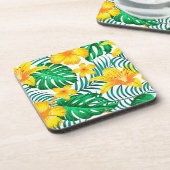 Plastic Onderzetters Tropische handpalmen Print (Linkerzijde)