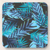 Plastic Onderzetters Tropische handpalmen Print (Voorkant)