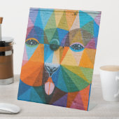 Plastic Pedestal Sign 10"X12" Reclamebord Met Voetstuk (Insitu)