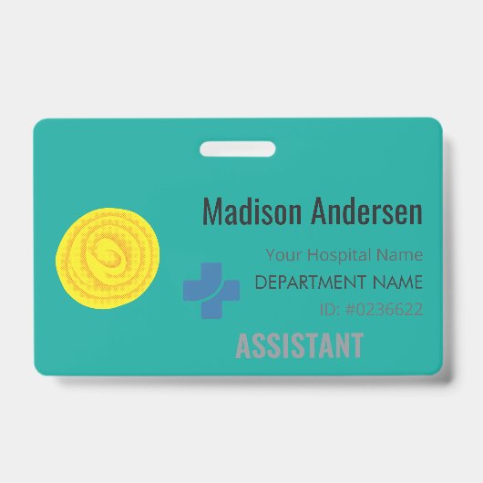 Plastic Personeel Badge – Security.Show.Work.ID (Voorkant)