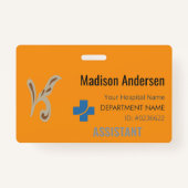 Plastic Personeel Badge – Trade.Show.Security.Pro (Voorkant)