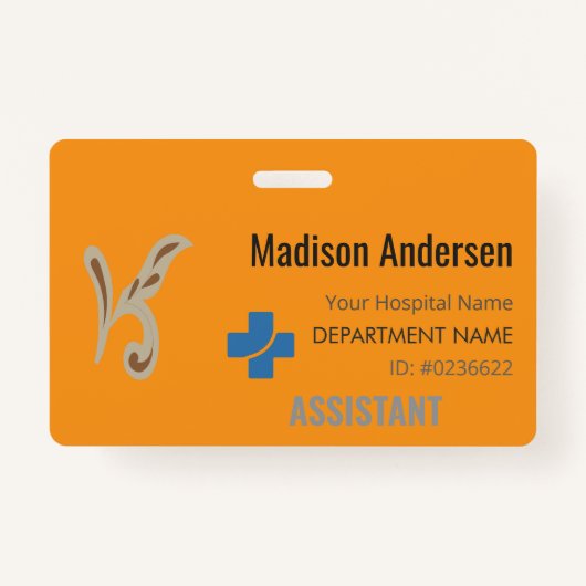 Plastic Personeel Badge – Trade.Show.Security.Pro (Voorkant)