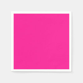 Plastic roze servet