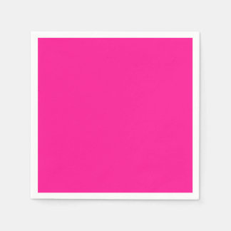 Plastic roze servet