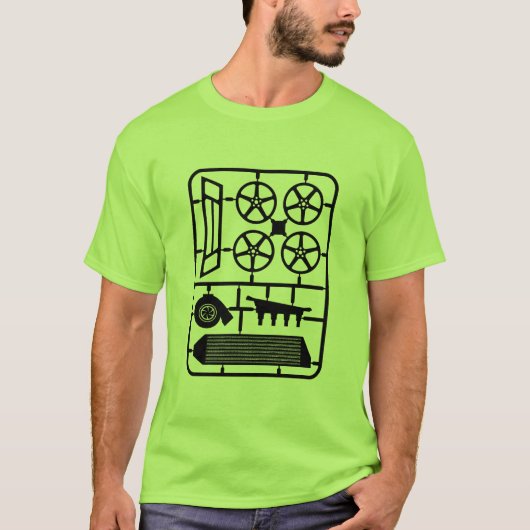 plastic speelgoed kit viggen_black t-shirt (Voorkant)