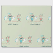 Plastic Surgeon Cadeaupapier (Vlak)
