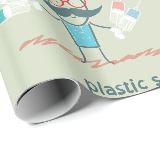 Plastic Surgeon Cadeaupapier (Rol Hoek)