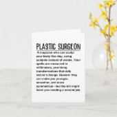 Plastic Surgeon Kaart (Gele Bloem)