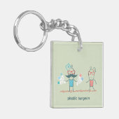 Plastic Surgeon Sleutelhanger (Voorkant Links)