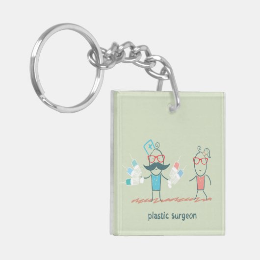 Plastic Surgeon Sleutelhanger (Voorkant Links)