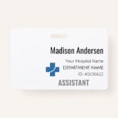 Plastic toegangsbadge – Custom.Business.Meeting_C Badge (Voorkant)