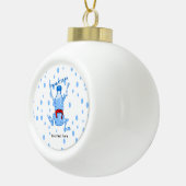 Plastic Waterfles Martial Arts Keramische Bal Ornament (Rechts)