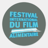 Plastic Wrap Ronde Sticker (Voorkant)