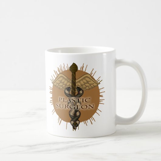 Plastisch Chirurg Caduceus Koffiemok (Rechts)