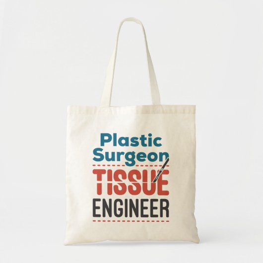 Plastisch chirurg weefselingenieur tote bag (Voorkant)