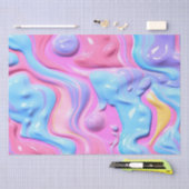 Plastische Bubbel Abstract Tissuepapier (Craft)