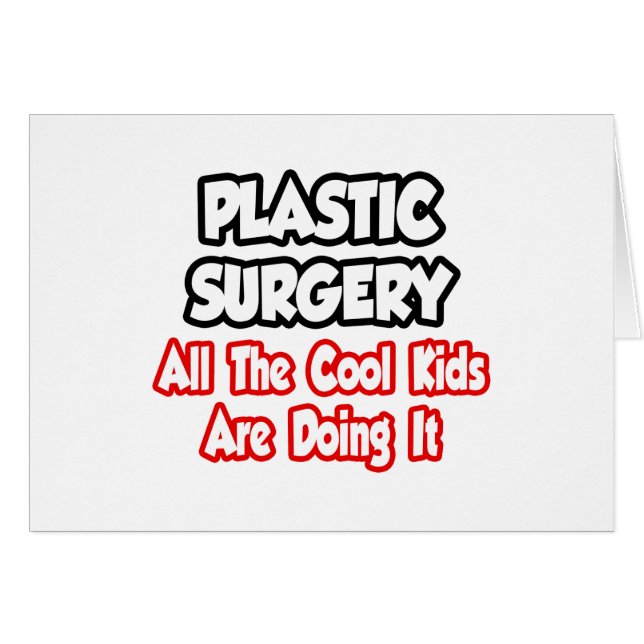 Plastische chirurgie...alle coole Kinderen (Voorkant Horizontaal)