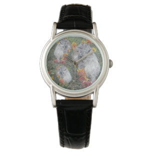Plastische Kunstkatten, Horloge