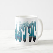 Plastische vervuiling koffiemok (Voorkant rechts)